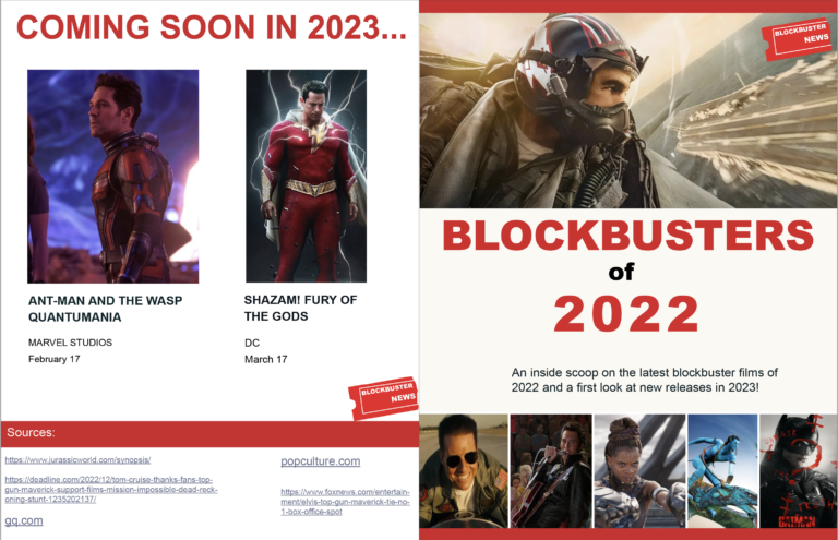 Blockbuster Newsletter